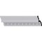 Ekena Millwork 4 1/2"H x 4 1/2"P x 6 3/8"F x 94 1/2"L, (1 3/8" Repeat) Dentil Crown Moulding MLD04X04X06DE - alternate 1